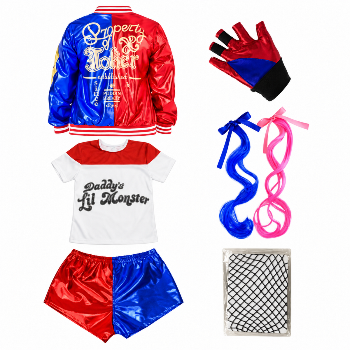 costume cosplay sacadranca suicide squad harley quinn