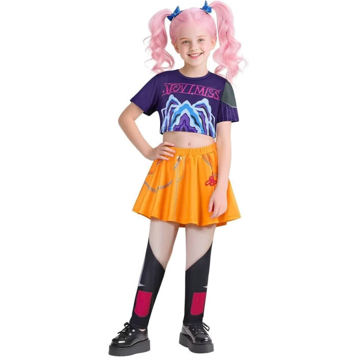 costumi cosplay sacadranca kpop demon hunters mira
