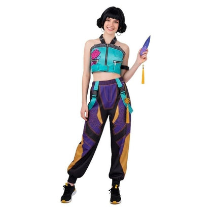 sacadranca costume cosplay kpop demon hunters huntrix zoey