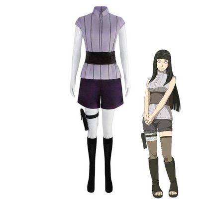 costumi cosplay sacadranca naruto hinata