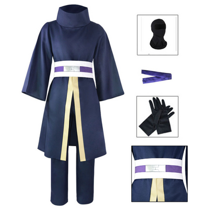 costumi cosplay sacadranca naruto obito uchiha