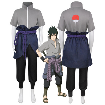 costumi cosplay sacadranca naruto sasuke uchiha