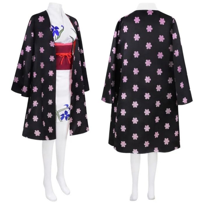 costume cosplay sacadranca nico robin wano kuni