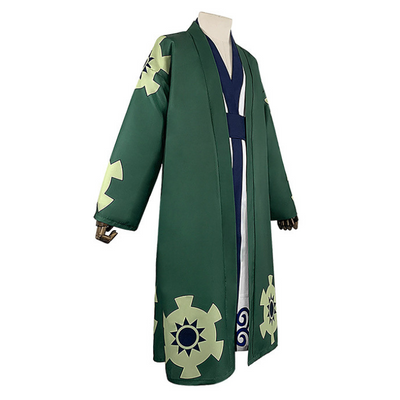 costumi cosplauy sacadranca one piece zoro wano kuni