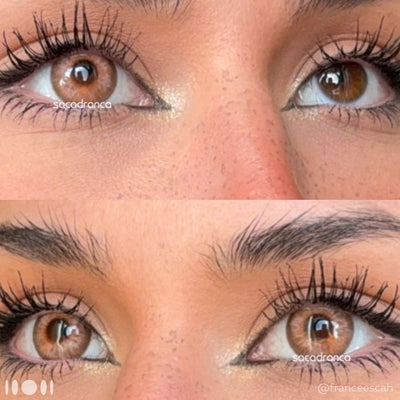 lenti colorate effetto naturale sacadranca bailey brown