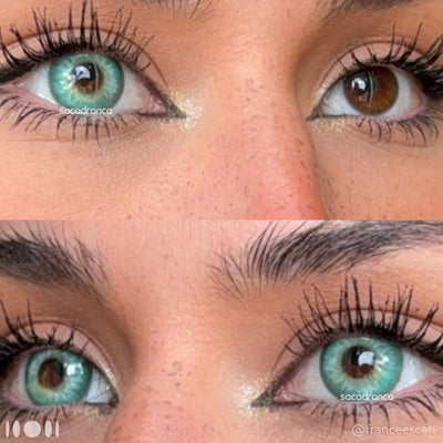 lenti colorate effetto naturale sacadranca bailey green