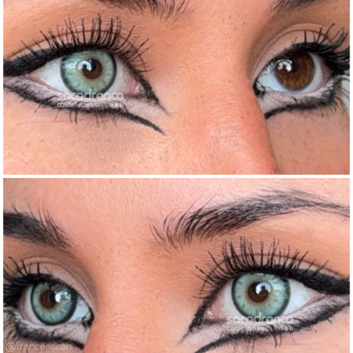 lenti colorate effetto naturale sacadranca birkin green