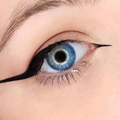 lenti colorate effetto naturale sacadranca blossom blue