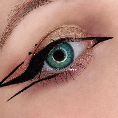 lenti colorate effetto naturale sacadranca blossom green