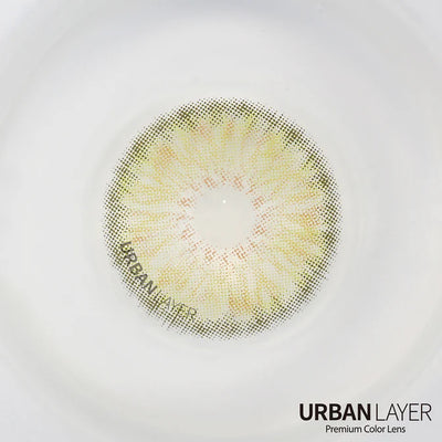 Texture lente colorata Breeze Lime effetto naturale verde lime