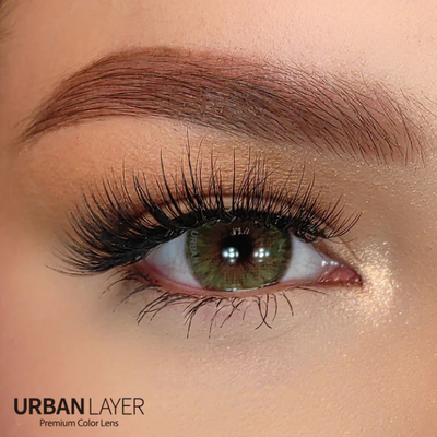 lenti colorate effetto naturale sacadranca urban layer cleopatra green 