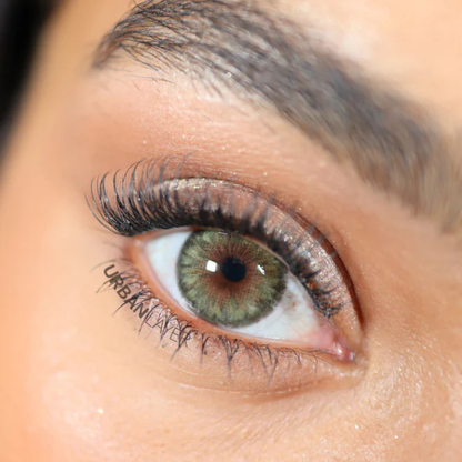 lenti colorate effetto naturale sacadranca urban layer cleopatra green 