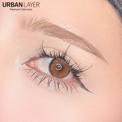 lenti colorate effetto naturale sacadranca urban layer cleopatra hazel 