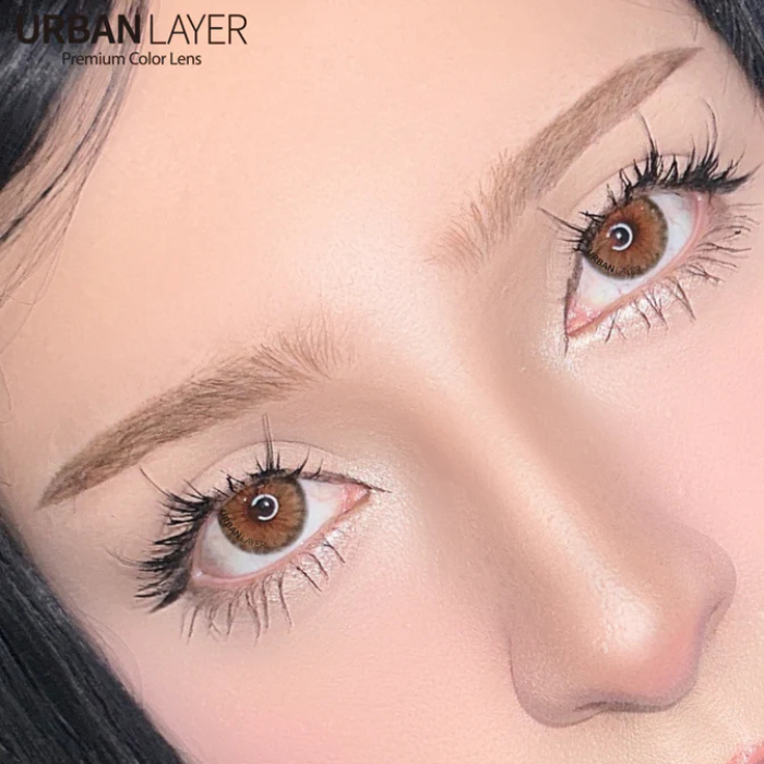lenti colorate effetto naturale sacadranca urban layer cleopatra hazel 