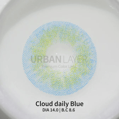 lenti colorate effetto naturale sacadranca urban layer cloud blue daily - texture