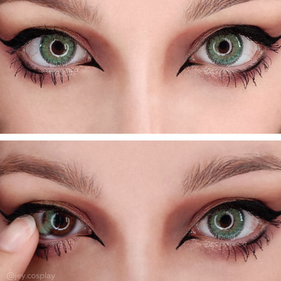 lenti colorate effetto naturale sacadranca precious green