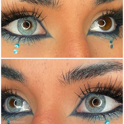 lenti colorate effetto naturale sacadranca topaz blue