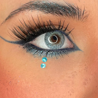 lenti colorate effetto naturale sacadranca topaz blue