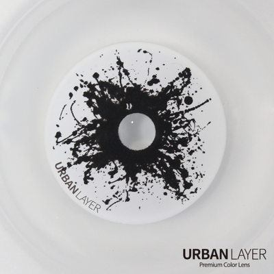 lenti cosplay crazy lens sacadranca urban layer black splash 17 mm