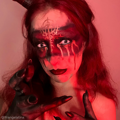 lenti cosplay crazy lens sacadranca urban layer black splash 17 mm