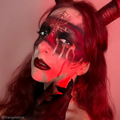 lenti cosplay crazy lens sacadranca urban layer black splash 17 mm