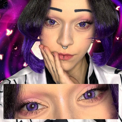 lenti cosplay crazy lens sacadranca butterfly violet