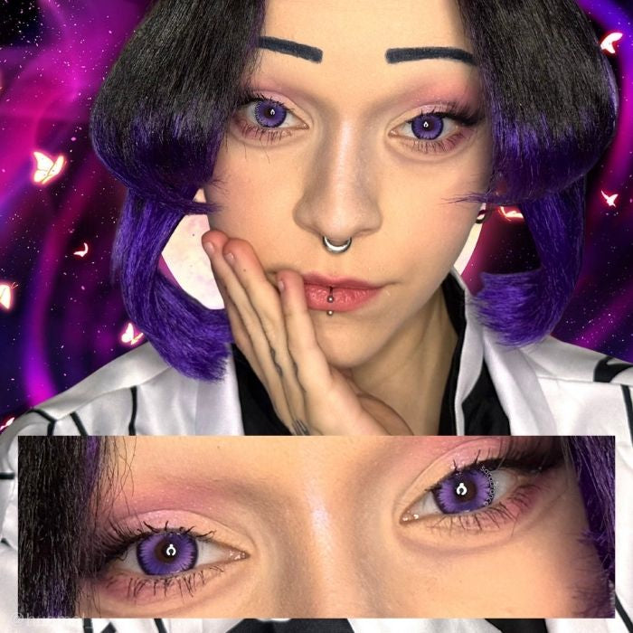 lenti cosplay crazy lens sacadranca butterfly violet