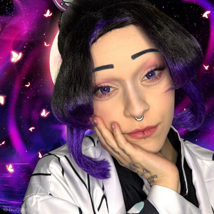 lenti cosplay crazy lens sacadranca butterfly violet