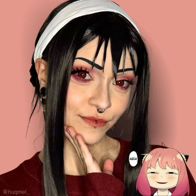 lenti cosplay crazy lens sacadranca candy red