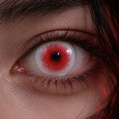 lenti cosplay crazy lens sacadranca urban layer chaos eye red