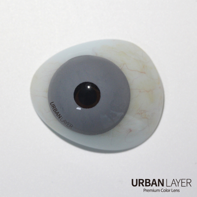 lenti cosplay crazy lens sacadranca urban layer gray sclera 17 mm