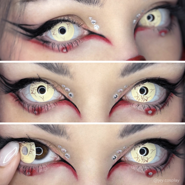lenti cosplay crazy lens sacadranca urban layer k-zombie 1