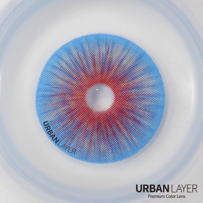 lenti cosplay crazy lens sacadranca urban layer mystic flame 17 mm 