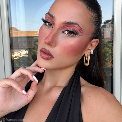 lenti cosplay crazy lens sacadranca oni red