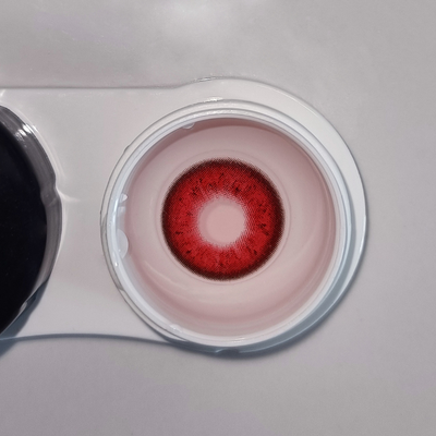 lenti cosplay crazy lens sacadranca oni red