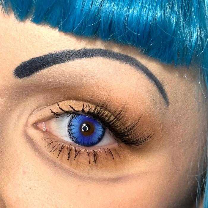 lenti cosplay crazy lens sacadranca raven dark blue