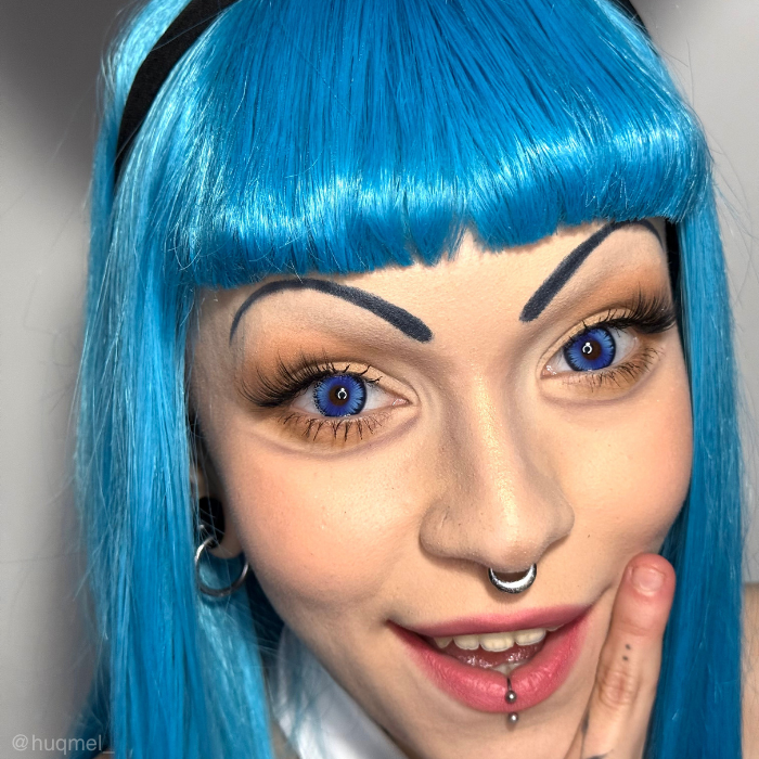 lenti cosplay crazy lens sacadranca raven dark blue