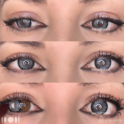 lenti cosplay crazy lens sacadraca raven gray