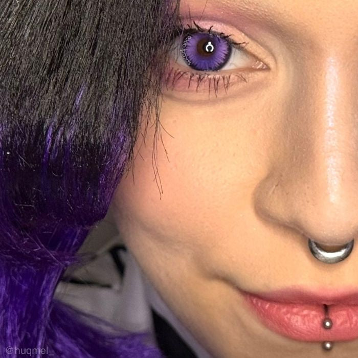 lenti cosplay crazy lens sacadranca raven violet