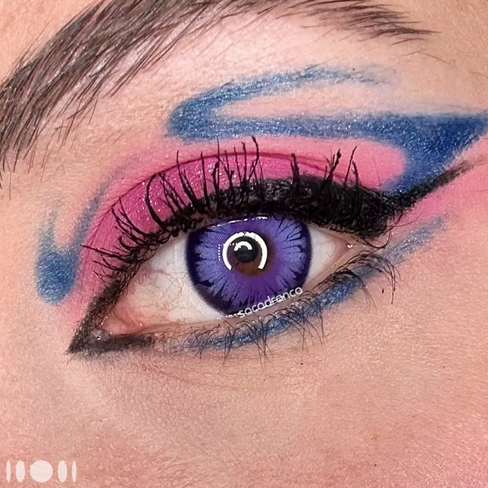 lenti cosplay crazy lens sacadranca raven violet