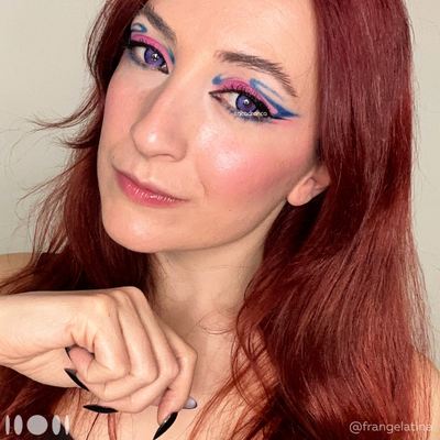 lenti cosplay crazy lens sacadranca raven violet