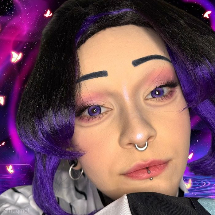 lenti cosplay crazy lens sacadranca raven violet
