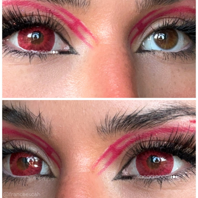 lenti cosplay crazy lens sacadranca urban layer red devil 17 