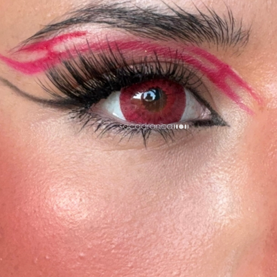 lenti cosplay crazy lens sacadranca urban layer red devil 17 