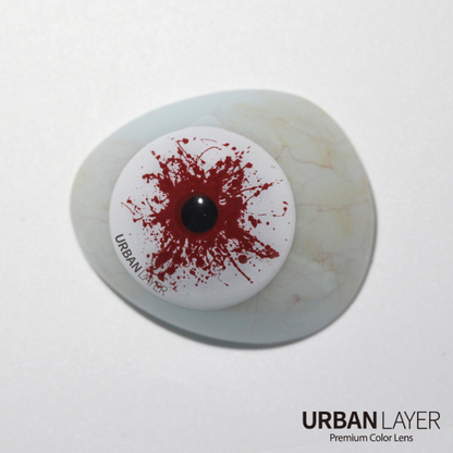 lenti cosplay crazy lens sacadranca urban layer black splash 17 mm