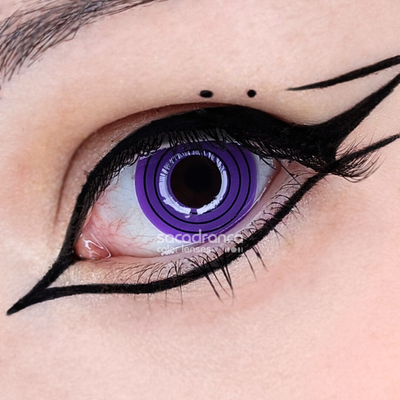 sacadranca lenti cosplay crazy lens naruto violet rinnegan