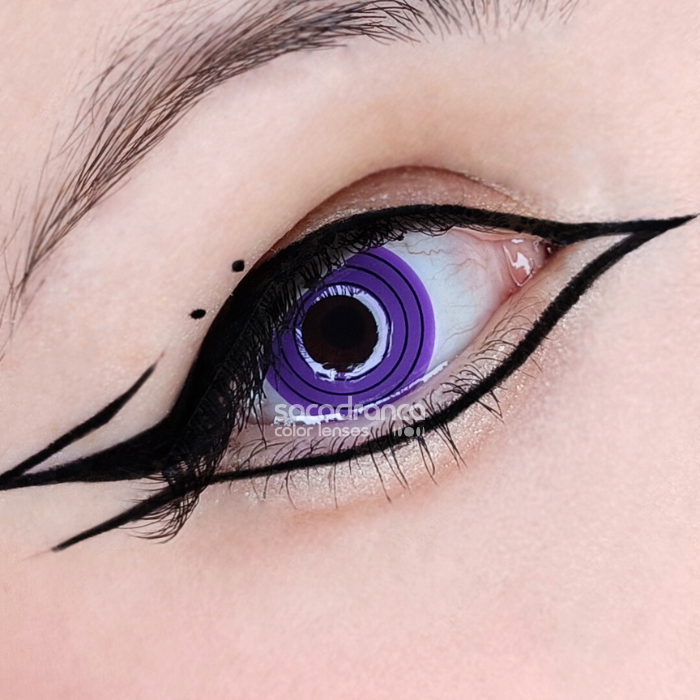 sacadranca lenti cosplay crazy lens naruto violet rinnegan