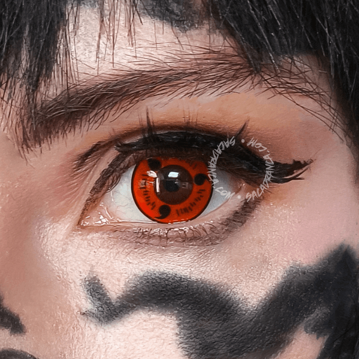 lenti cosplay crazy lens sacadranca naruto sasuke magatama - copertina