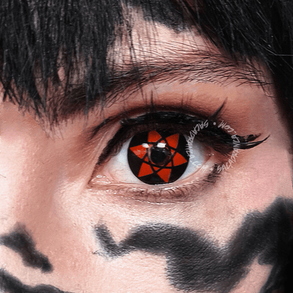 lenti cosplay crazy lens sacadranca naruto sasuke sharingan - occhio