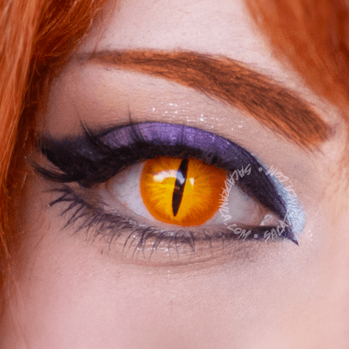 lenti cosplay crazy lens sacadranca sephiroth orange - copertina